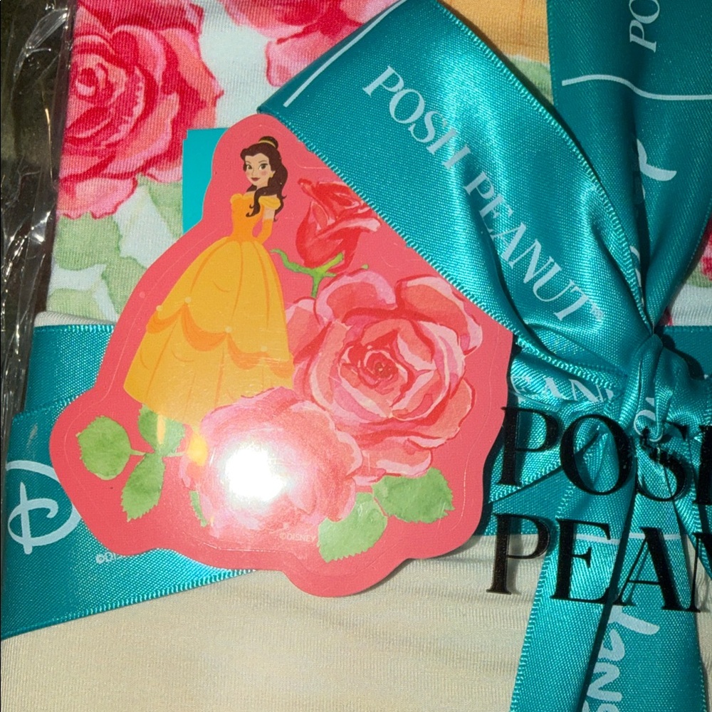 Posh Peanut Disney Princess Belle Ruffled Luxette Patoo - Picture 3 of 4